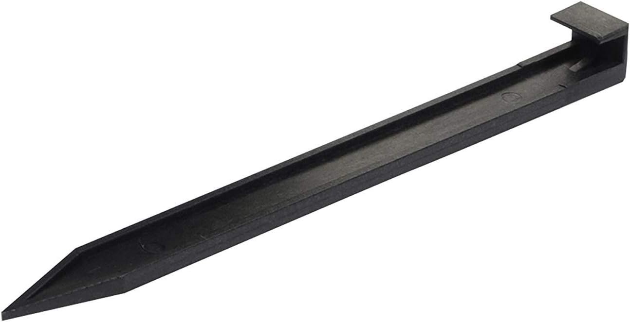 EasyFlex 10 in. Landscape Anchoring Stake Pack – 10 Ct., Black