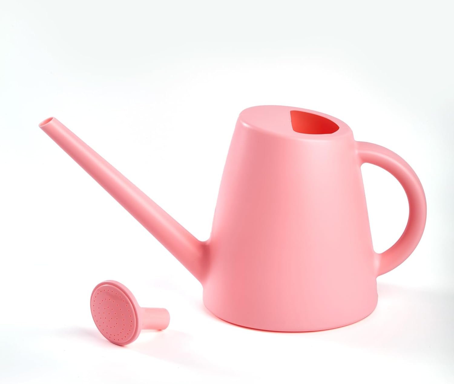 ZXJ Plant Watering Cans for Indoor and Outdoor Home Garden Plants – with Long Spout – Pink – 1/2 Gallon