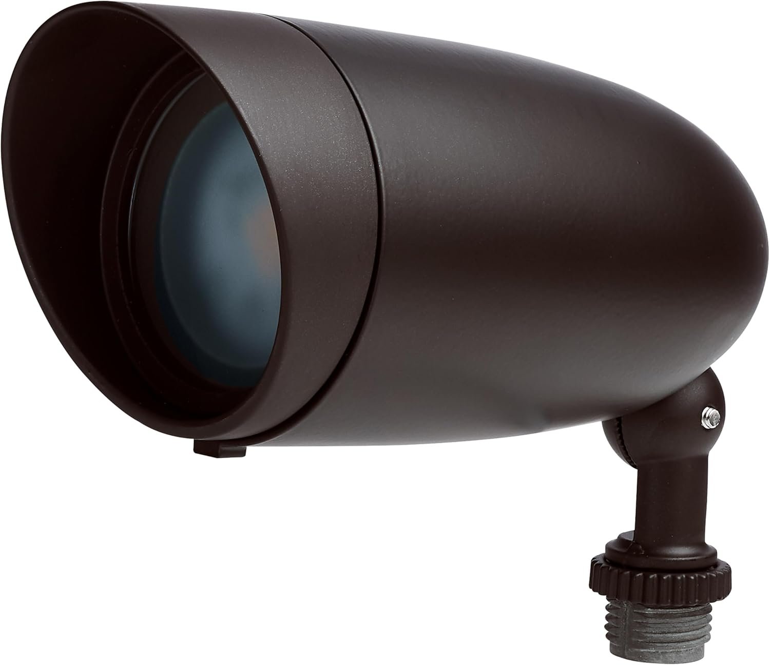 Nuvo 62-1205 Outdoor Landscape Spotlight, Waterproof LED Fixture, Yard Flood Light, 6.25-Inch Bronze, 3000K Warm White, 900 Lumens, 120V, Die-Cast Aluminum