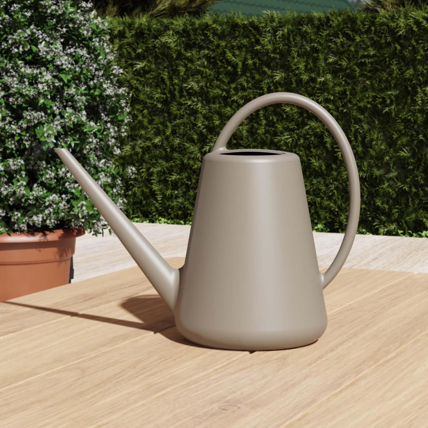 Watering Can 1 Gallon for Indoor Plants, Garden, Outdoor Plant House Flower, Gallon Large Long Spout